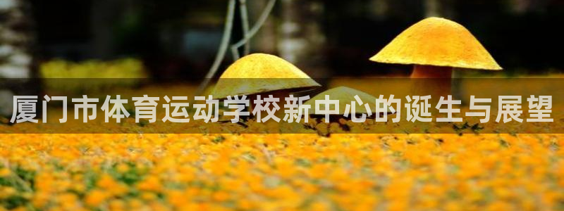 凯发官网下载招商：厦门市体育运动学校新中心的诞生与展