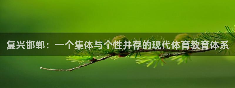 凯发官方正版app集团E.ON：复兴邯郸：一个集体与个性并存